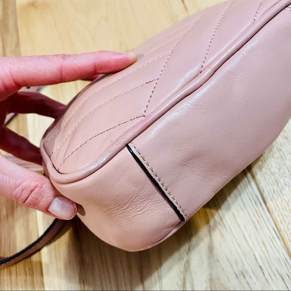 Tory Burch Kira Chevron Camera Bag EUC - Picture 13 of 15